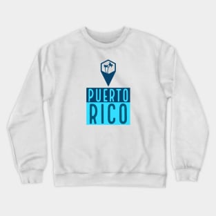 Puerto Rico Island Love Crewneck Sweatshirt